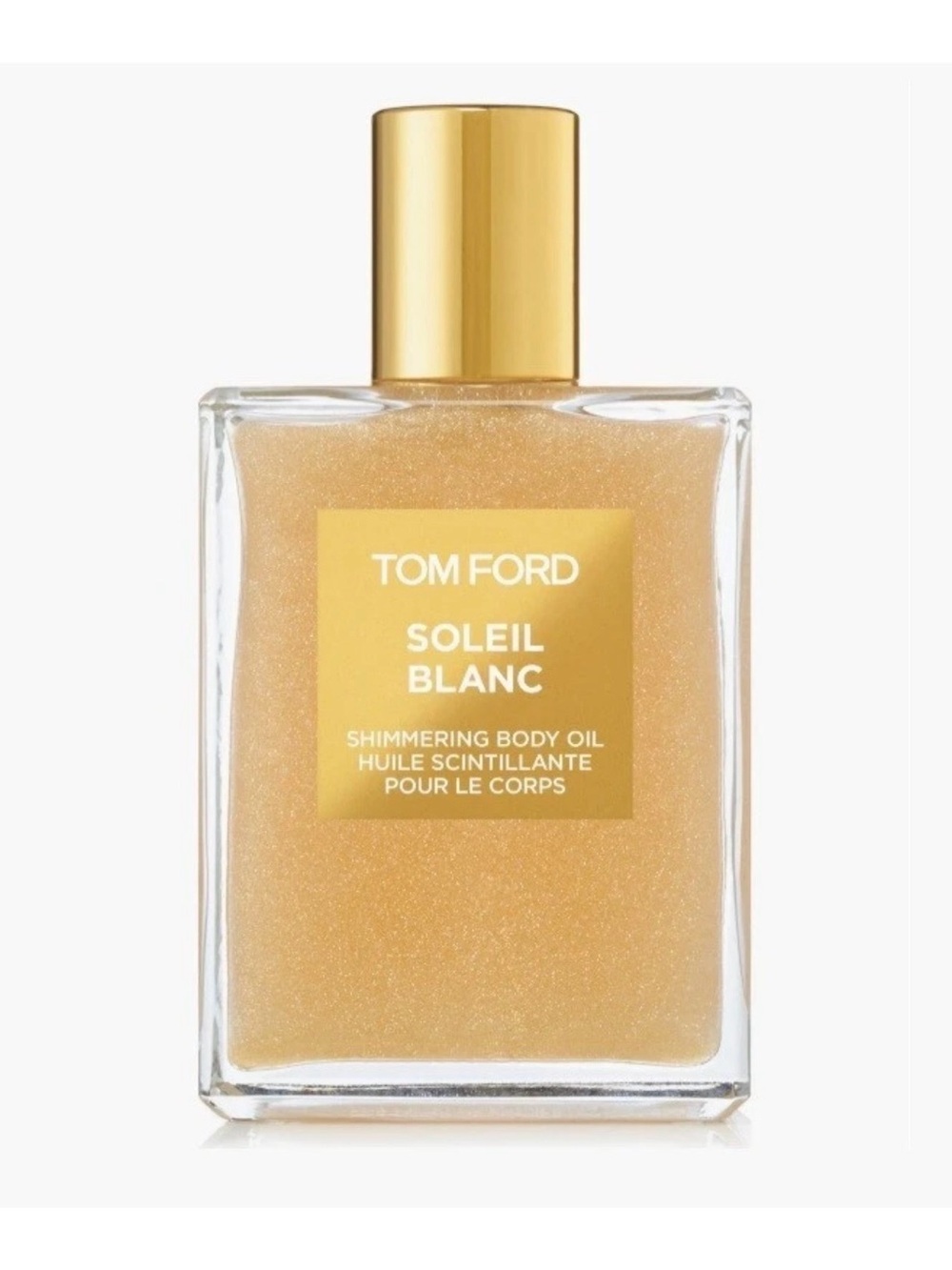 Tom Ford Soleil Blanc Shimmering Body Oil - Gold, 1.5oz NEW